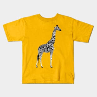 Giraffe drawing Kids T-Shirt